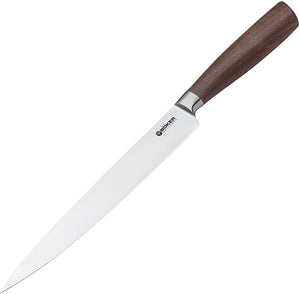 Boker Core Carving Walnut Wood X50CrMoV15 Fixed Blade Kitchen Knife 130760