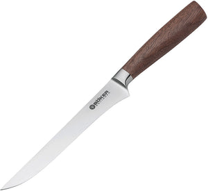 Boker Core Boning Walnut Wood X50CrMoV15 Fixed Blade Kitchen Knife 130765