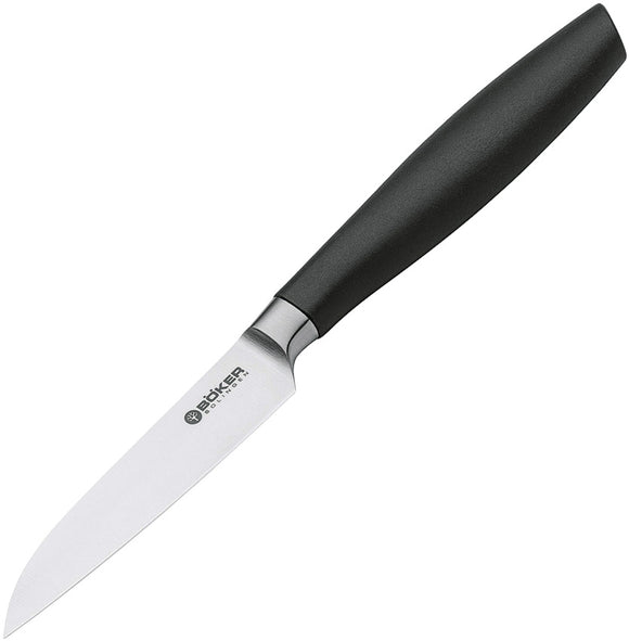 Boker Core Pro Vegetable Black X50CrMoV15 Fixed Blade Kitchen Knife 130815