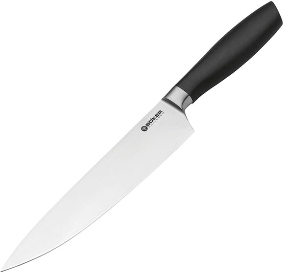 Boker Core Pro Chefs Black X50CrMoV15 Fixed Blade Kitchen Knife 130840