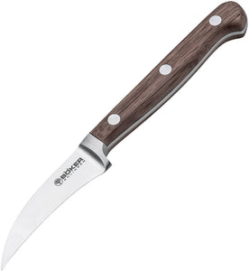 Boker Heritage Peeling Walnut Wood X50CrMoV15 Fixed Blade Kitchen Knife 130903