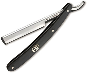 Boker Razette Straight Razor Black Synthetic Folding Stainless Steel Pocket Knife 140901