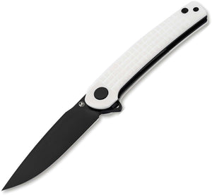 Boker Magnum Empery Linerlock White Frag G10 Folding 440 Stainless Pocket Knife M01SC090