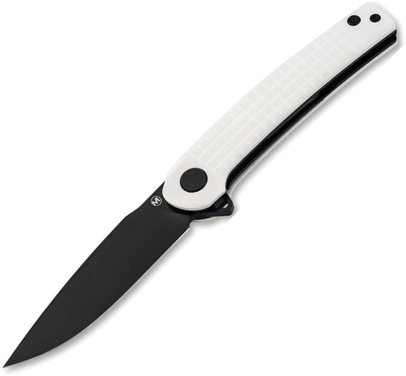 Boker Magnum Empery Linerlock White Frag G10 Folding 440 Stainless Pocket Knife M01SC090