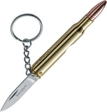 Boker Magnum 30-06 Brass Copper Bullet Folding Knife Keychain - M01SC249