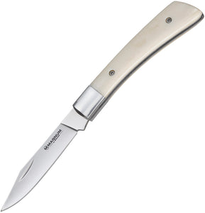 Boker Magnum Juliet Slipjoint Folding Blade White Bone Handle Knife M01SC327