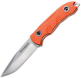 Boker 8" Magnum Outdoor Orange Full Tang Fixed Stainless Blade Knife - M02820