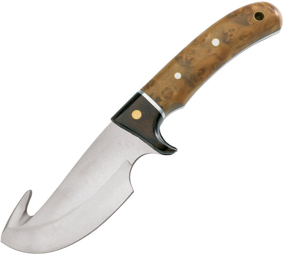Boker Magnum Elk Hunter Gut Hook Full Tang Wood Fixed Blade Knife M02GL686