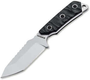Boker Magnum Survival Neckup Black G10 440A Stainless Fixed Blade Knife w/ Sheath M02RY337