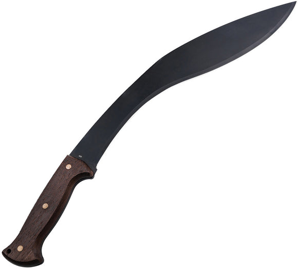 Boker Magnum Kukri Brown Wood 420 Stainless Machete w/ Sheath M02RY694