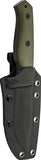 Boker Magnum Bushcraft Green G10 440A Stainless Drop Pt Fixed Blade Knife w/ Sheath M02SC339