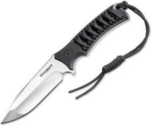 Boker 9.5" Magnum Judge Fixed Blade Black Paracord Wrapped Knife - M02SC362
