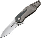 Boker Plus Federal Flipper Framelock Titanium Carbon Fiber Folding Knife - P01BO140