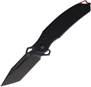 Boker Plus Yokai Linerlock Black G10 Folding D2 Steel Tanto Pocket Knife P01BO151