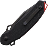 Boker Plus Yokai Linerlock Black G10 Folding D2 Steel Tanto Pocket Knife P01BO151