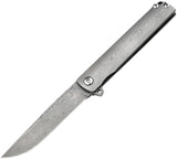 Boker Plus Gemma Framelock Damascus Folding Drop Pt Pocket Knife P01BO358DAM