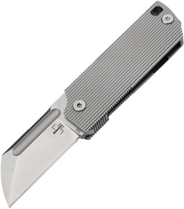 Boker Plus Babyx Pocket Knife Framelock Gray Stainless Folding D2 Steel P01BO366