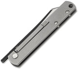 Boker Plus Zenshin Framelock Stonewash Folding 440 Stainless Pocket Knife P01BO368