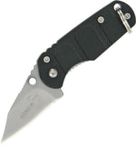 Boker Plus Black CLB Keycom Ring Chad Los Banos Framelock Folding Knife - P01BO530