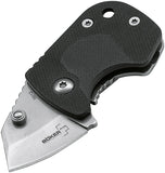 Boker Plus DW 1 Framelock Stonewash Black Zytel Folding Pocket Knife - P01BO573