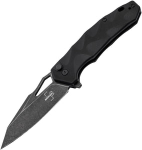 Boker Plus Kirke Button Lock Black G10 Folding Nitro-V Pocket Knife P01BO636