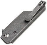 Boker Plus Fragment Slip Joint Black Stonewash Folding 440C Stainless Pocket Knife P01BO661