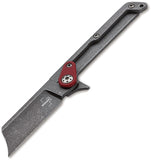 Boker Plus Fragment Slip Joint Black Stonewash Folding 440C Stainless Pocket Knife P01BO661