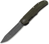 Boker Plus Tac-Master Linerlock Green Micarta Folding Nitro-V Pocket Knife P01BO889