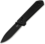 Boker Plus Kihon DC Crossbar Lock Black Folding D2 Steel Pocket Knife P01BO905