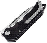 Boker Plus Hermod Linerlock Black G10 Folding D2 Steel Pocket Knife P01BO914