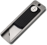 Boker Plus Cutweazle Slide Lock Manual OTF Black G10 & Stainless Pocket Knife P01BO915