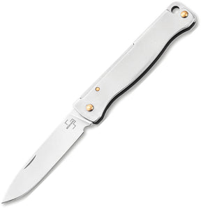 Boker Plus Atlas Mini Slip Joint Stonewash Folding 12C27 Sandvik Pocket Knife P01BP0024
