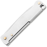 Boker Plus Atlas Mini Slip Joint Stonewash Folding 12C27 Sandvik Pocket Knife P01BP0024