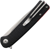 Boker Plus Fire Ant Black Folding 4116 Stainless Drop Pt Pocket Knife P01BP0026