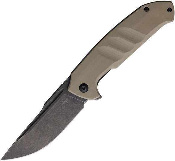Boker Plus Barchan Linerlock Desert Sand Tan G10 Folding 440 Stainless Pocket Knife P01BP0039