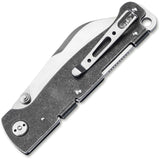 Boker Plus Atlas Lockback Black Stainless Folding D2 Steel Pocket Knife P01BP0066
