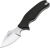 Boker Plus Tac Neck Black G10 Handle Full Tang Fixed Blade Knife EDC P02BO006