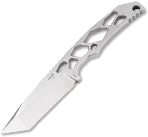 Boker Plus Superlight Skeletonized D2 Steel Tanto Fixed Blade Knife w/ Sheath P02BO099