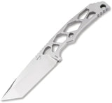 Boker Plus Superlight Skeletonized D2 Steel Tanto Fixed Blade Knife w/ Sheath P02BO099
