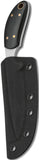 Boker Plus Pocket 2.0 Black G10 440C Stainless Fixed Blade Knife w/ Sheath P02BO772