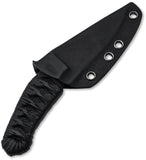 Boker Plus 302 Black Wrapped Nitro-V Fixed Blade Knife w/ Sheath P02BP0006