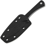 Boker Plus Brasa Black G10 14C28N Sandvik Fixed Blade Knife w/ Sheath P02BP0014
