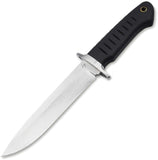 Boker Plus Sledgedog Black TPR D2 Steel Fixed Blade Knife w/ Sheath P02BP0015