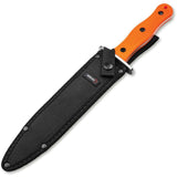 Boker Plus HL Boar Dagger Orange TPR 440 Stainless Fixed Blade Knife P02BP0020