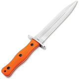 Boker Plus HL Boar Dagger Orange TPR 440 Stainless Fixed Blade Knife P02BP0020