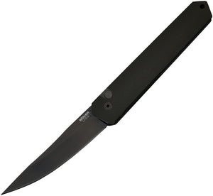 Boker Plus Automatic Kwaiken Knife Button Lock Black Aluminum 154CM Stainless Blade P06EX292