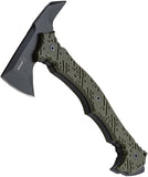 Boker Plus Chicken Hawk Sk5 Carbon Steel Fixed Ax Head Green Axe Knife P09BO114