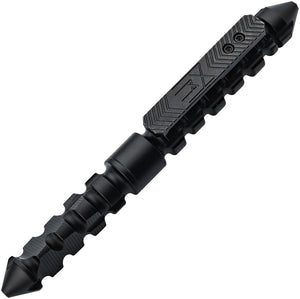 Boker Plus Fat Box Black Aluminum Pen w/ Pocket Clip P09BO140