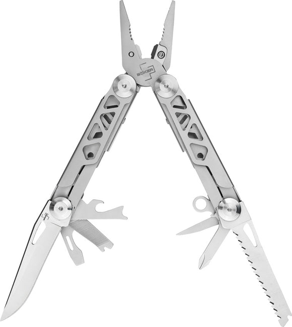 Boker Plus Specialist Pro 12-In-1 Gray Stainless Plier Multi-Tool P09BO830