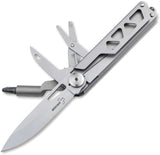 Boker Plus Specialist 6-In-1 Gray Stainless Half-Tool Multi-Tool Knife P09BO831